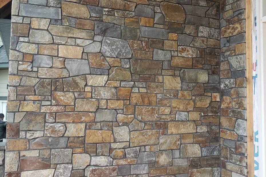 Natural Stone Veneer installation Calgary